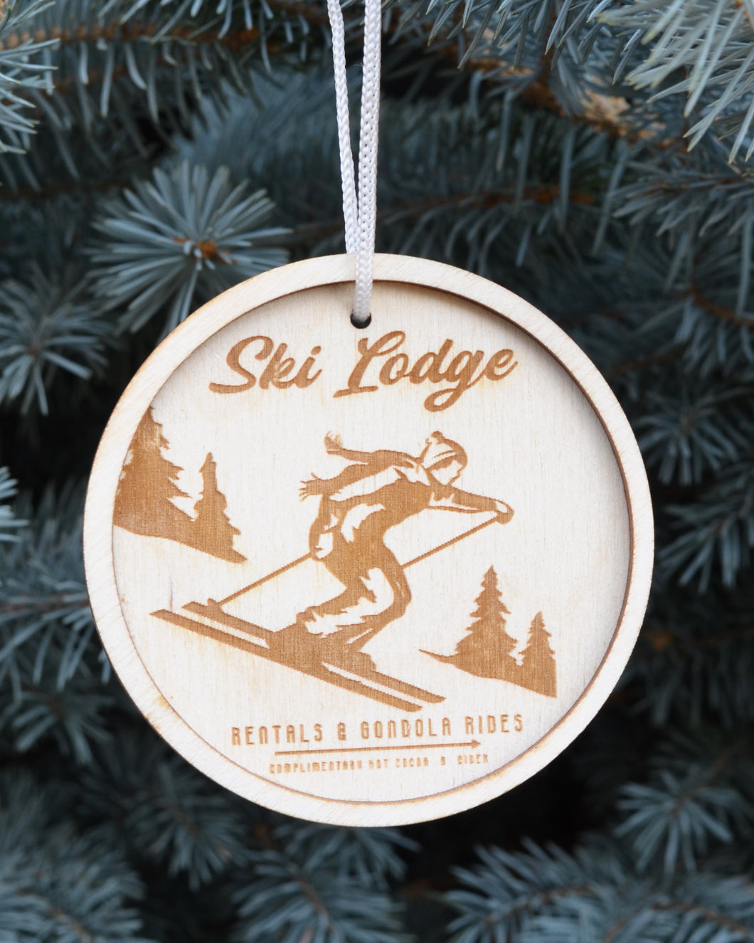 Ski Lodge Ornament
