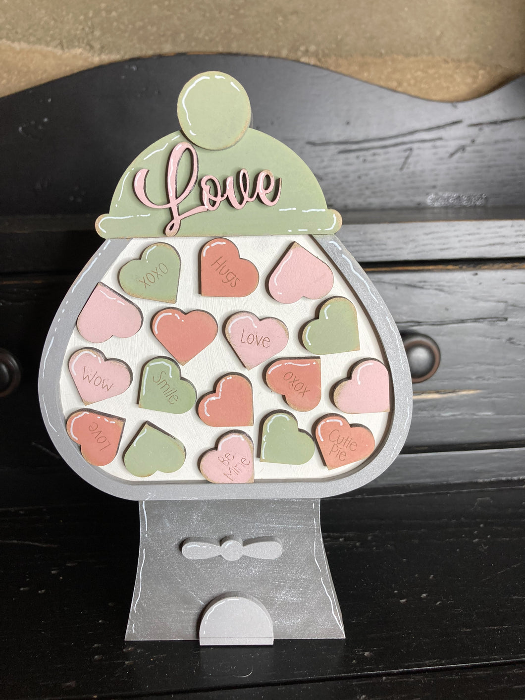 Valentine's Gumball Machine DIY Take & Create Kit