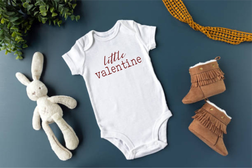 LITTLE VALENTINE Baby bodysuit